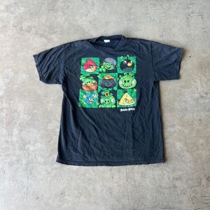 Angry Birds St Patrick’s day Clover tee Mens size L